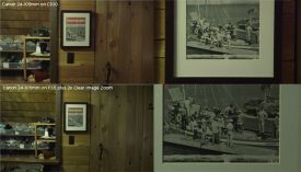 Sony FS5 Canon C100 24 105mm FOV