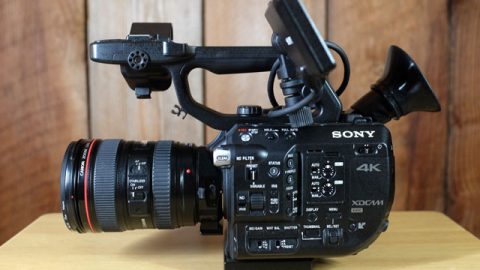 Sony FS5 side