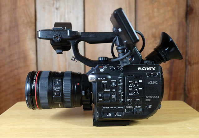 Ver. 4.00 firmware for the Sony FS5 adds continuous 120fps 