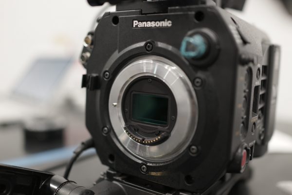 The camera has built-in ND and an electronic mount that takes EF lenses