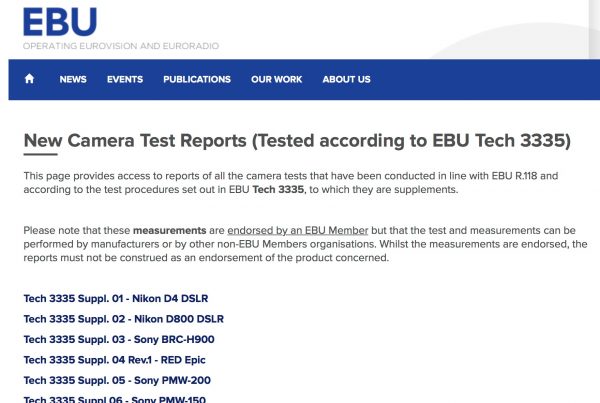 The EBU website.