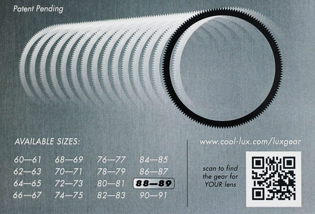 Lux Gears Review Are these the follow focus gears you've been looking