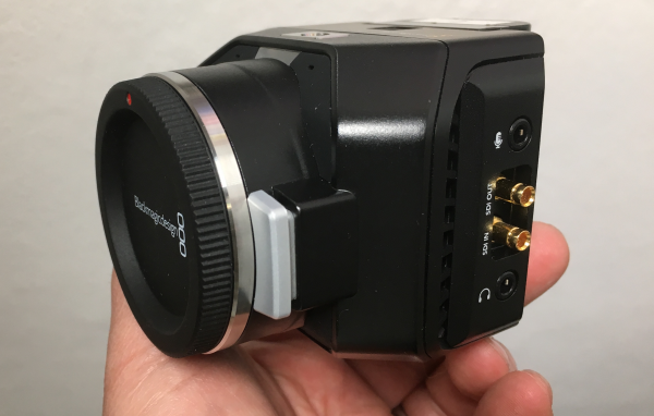 The Micro Studio Camera 4K is the perfect size for POV use.