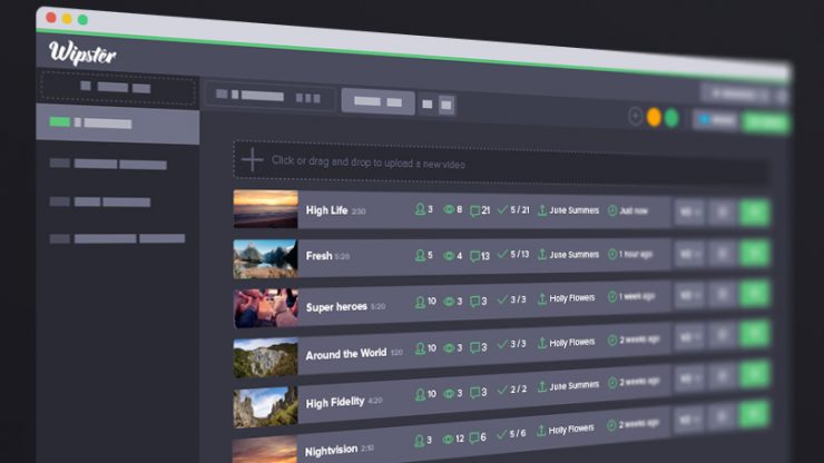 wipster ui listview810 x480 0