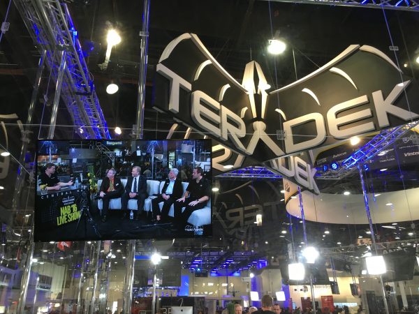 The Teradek booth was our NAB home for the week
