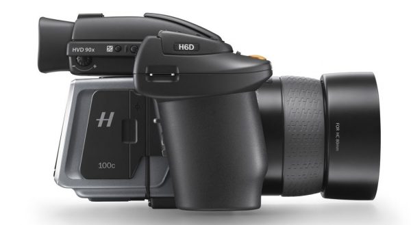 The Hasselblad H6D-100c camera. The same back can be used on the Alpa camera