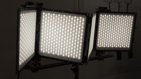 The panels are bi-colour and substantially more rugged than the regular flexible LED panels.