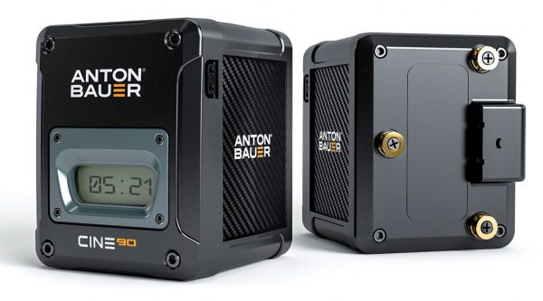 A/B CINE-series batteries have an LCD display that will tell you exactly what percentage of charge is left.