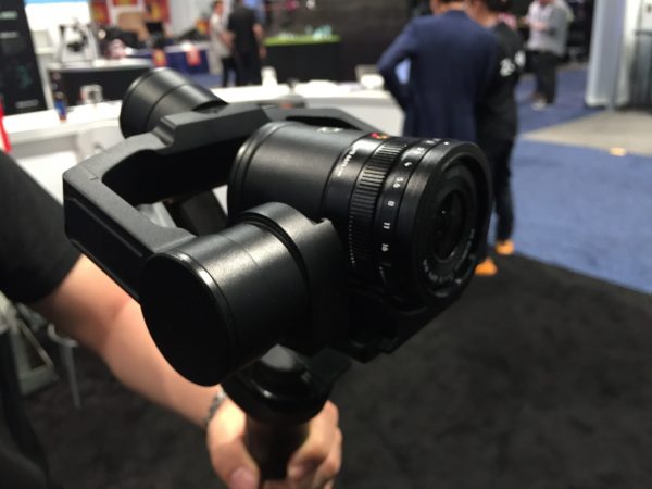 The Z-Cam C1 in gimbal configuration.