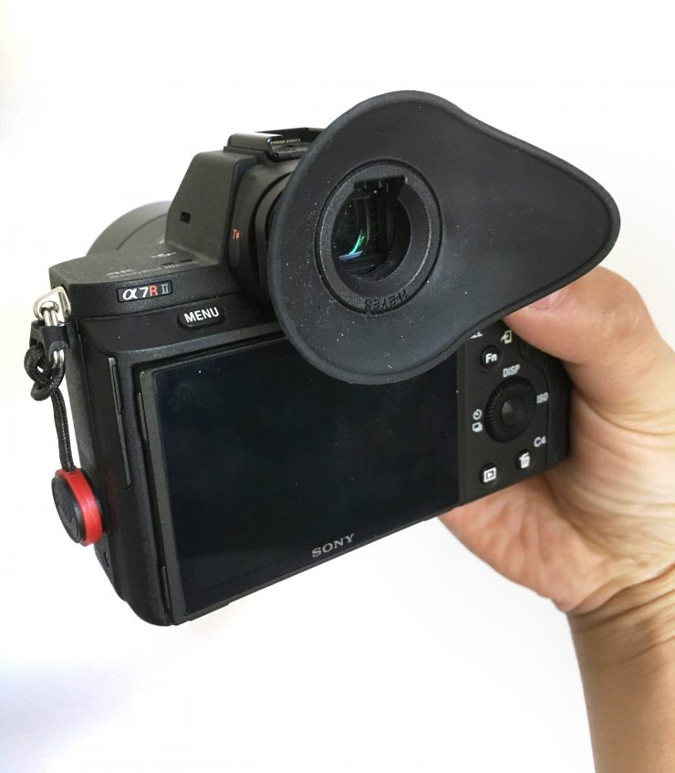 Hoodman Hoodeye - Œilleton Confort Pour Sony A7/A7R/A7S/A7 II - Parfait Pour Porteurs De Lunettes