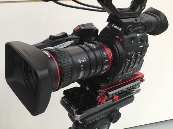 The Canon 18-80 T4.4 on the C300 mkII