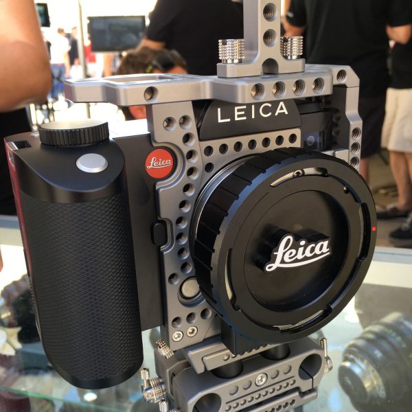 The Metal Jacket, a camera cage made specifically to fit Leica's SL camera.
