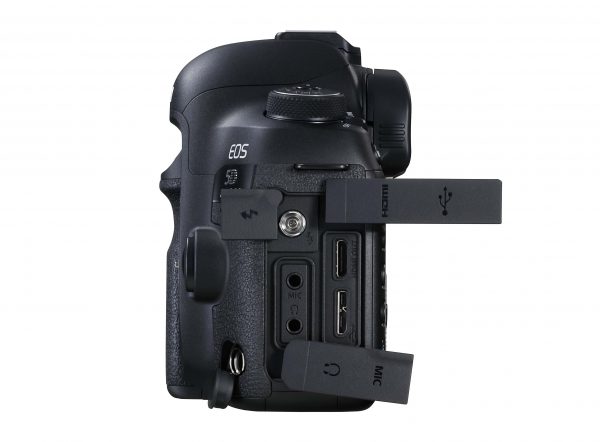 The 5D MarkIV has a HDMI port but the output is only HD, not 4K