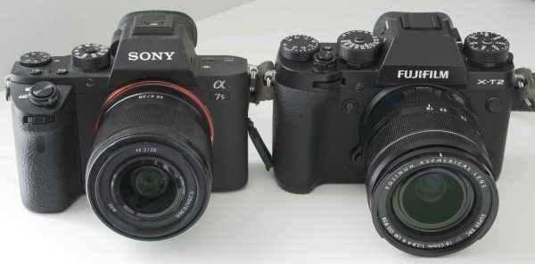 Side-by-side with the Sony a7S II