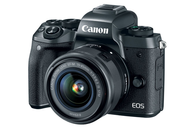 Canon announces EOS M5, a 24MP APS-C mirrorless with 5-Axis