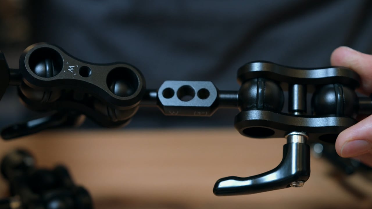 Newsshooter at IBC 2016 Wooden Camera Ultra Arm Newsshooter