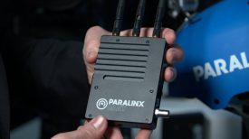 Newsshooter at IBC Paralinx Dart is a wireless video solution for small cameras like GoPro
