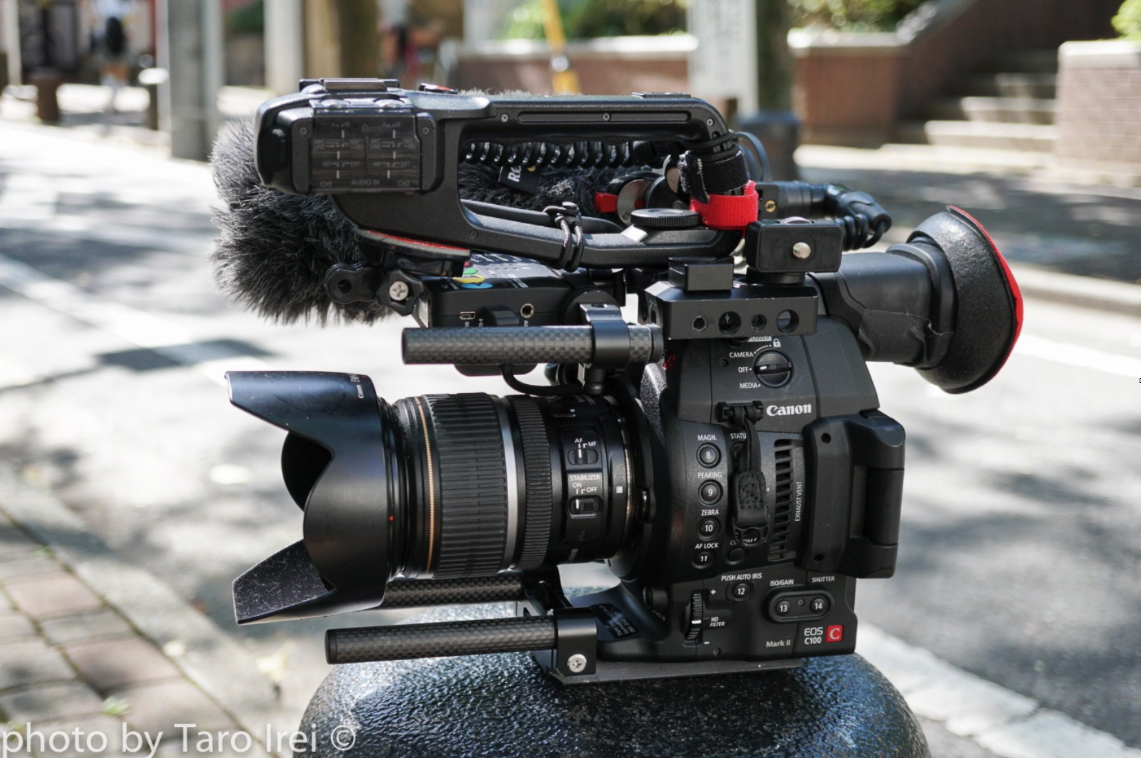 Redondo Admisión diversión How to hotrod your Canon C100 Mark II on a budget - by Taro Irei -  Newsshooter