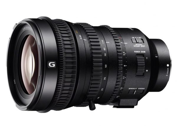 The Sony 18-110mm f4 G power zoom lens