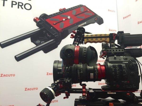 Zacuto VCT Pro Baseplate with Canon Camera