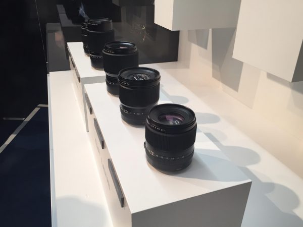 A range of lenses are available for the GFX 