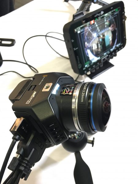 The iZugar fisheye is a good partner for the Blackmagic Design Micro Cinema Camera