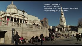 Olympus OMD E M1 II walking image stabilisation test can it rival a gimbal