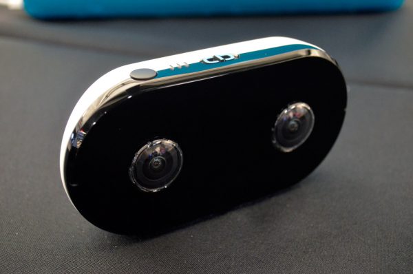 LucidCam can shoot 2K video in a 180-by-180-degree field of view.