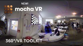 Mocha VR for 360°VR Video Post Production