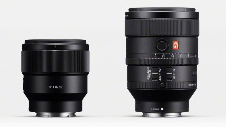 Bokeh kings? Sony announce new G-Master 100mm f2.8 STF and 85mm f1