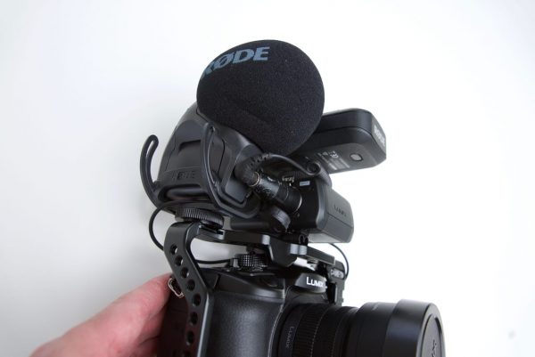 Mounting a microphone as well as the XLR adapter to the CAME-TV GH5 cage