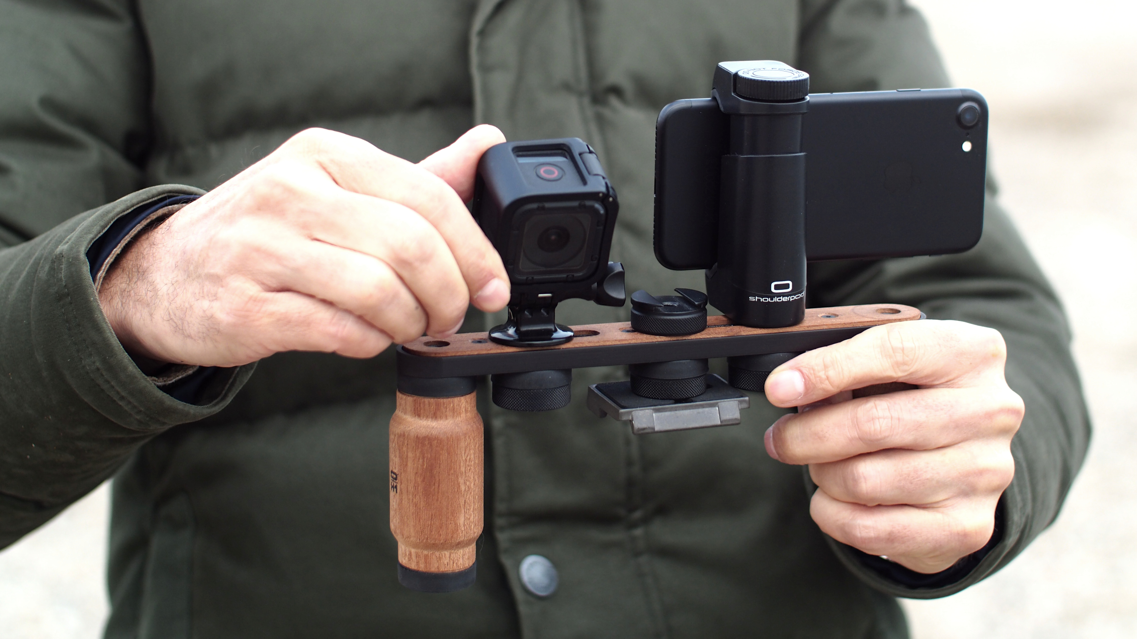 Shoulderpod smartphone rigs for the mobile journalist Newsshooter