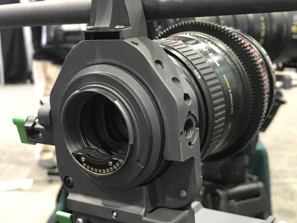 Lanparte camera cage with built in lens adapter