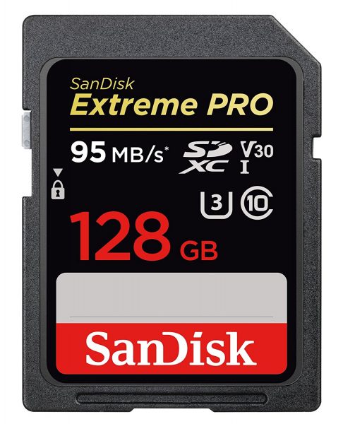 SanDisk SD Card with V Raiting
