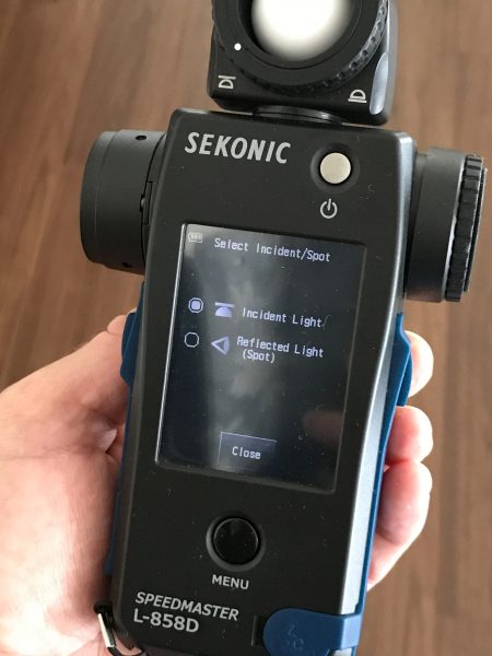 Sekonic L-858D Speedmaster Light Meter – 2.7" Touch Screen, Flash & Ambient Meter, Wireless, For Photographers & Filmmakers