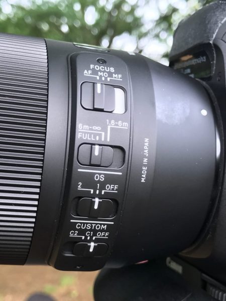 Sigma 100-400mm f5-6.3 DG HSM OS Contemporary 