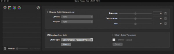 Camera Colour Chart