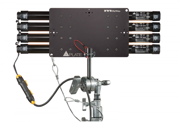 Matthews MyWayPlate Linear LED Mounting System for Quasar Science Q-LED Linear Lamps
