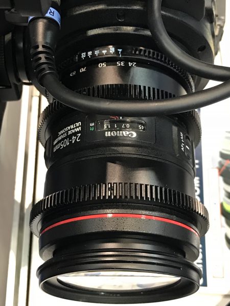 Technical Farm Canon EF cine modified lenses