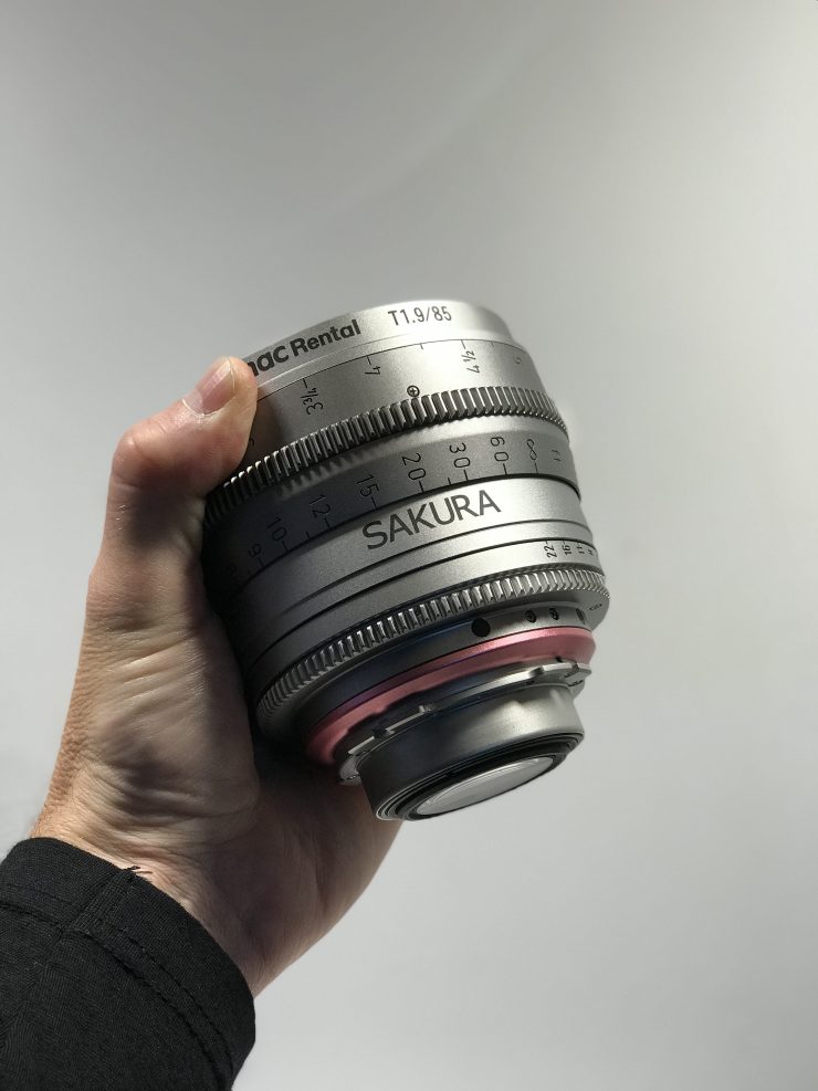 NAC Rental "Sakura" uncoated lens Interbee 2017 Newsshooter