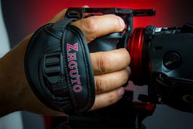 GH5 Zacuto Cage strap with hand