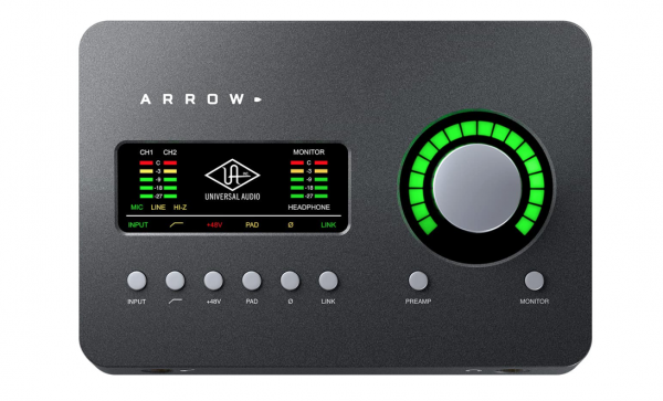 Universal Audio Arrow 2x4 Thunderbolt 3 Audio Interface