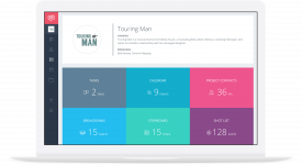 StudioBinder Film TV Photo and Video Production Management Software Overview Laptop