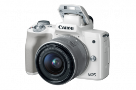 eos m50 white flash 3q d
