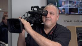 BVE 2018 Blackmagic Design URSA Broadcast Camera