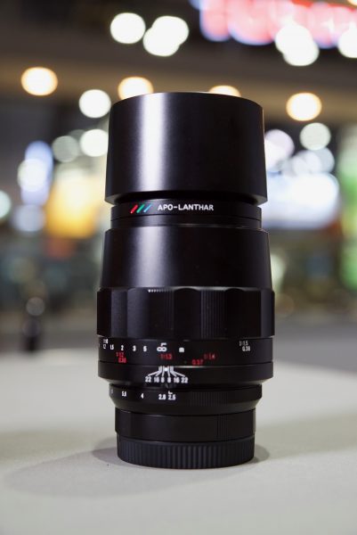 Voigtlander 50mm f/1.2 and 110mm f/2.5 – CP+ 2018