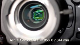 URSA Broadcast Camera Review Sensor size