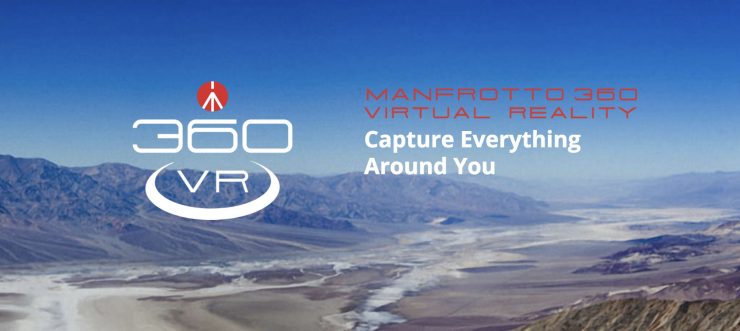 Manfrotto MPOLEVR - Bastone Selfie Telescopico Per Fotocamere 360° VR, In Alluminio (Estende Da 44.5 A 134.9 Cm)
