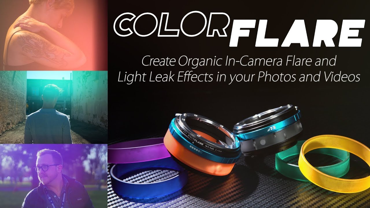 Add vintage light leaks and flare effects with the FotoDiox ArtFX