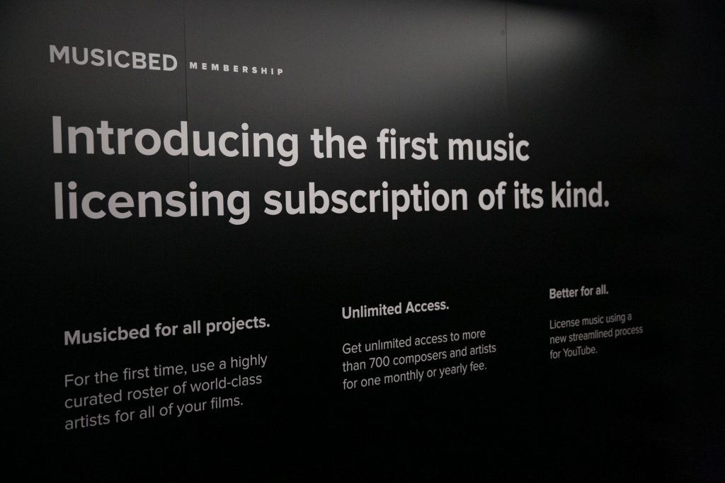 Musicbed subscription